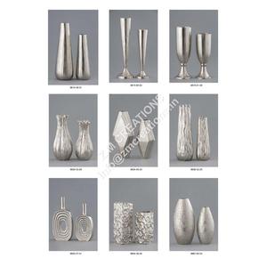 แจกันดอกไม้ทำจากโลหะสำหรับตกแต่งบ้านแจกันหรูหราราคาถูกดีไซน์เป็นกระถางดอกไม้แฟนซีอุปกรณ์ตกแต่งบ้านสไตล์อเมริกัน - Product Image 3