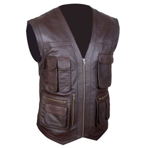 Veste en cuir de haute qualité, respirante, personnalisée, design haut de gamme, vêtements de mode 2026 - Product Image 1