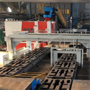 Foundry Flaskless Sand Moulding Machine Green Sand Molding Machine Automatic Casting Molding Line