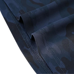 Vente en gros OEM de polos personnalisés, polos de golf, polo en polyester spandex à sublimation imprimé camouflage, fabriqués par vêtements de sport - Product Image 6