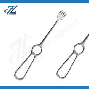 Retractor de Alta Calidad de 203 mm de Largo, 1 Punta Afilada, Acero Inoxidable Quirúrgico, Instrumentos Manuales con Certificación CE, Hecho en Pakistán - Product Image 2