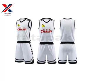 Nouveauté TATAPAK INDUSTRIES uniforme de basket-ball tissu respirant à séchage rapide pour unisexe adulte meilleur prix de vente vente en ligne - Product Image 3
