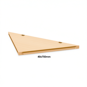 Plan de travail d'angle Facom 40x750mm en bois pour armoires à outils - Product Image 2