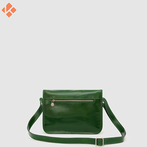 Bolso cruzado único personalizado de gama alta para mujer, cuero de vaca genuino con cremallera, Bolsos De Mujer de gama alta personalizados a la moda - Product Image 5