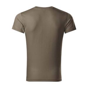 Camiseta de hombre de talla personalizada de la mejor calidad, color sólido a precio de venta al por mayor, ropa de calle de verano, camisas informales de manga corta con cuello de pico para hombre - Product Image 2