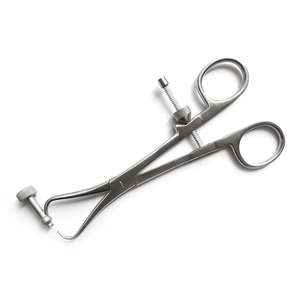 Forceps de maintien de plaque, guide de perçage, forceps chirurgical de qualité médicale, forceps osseux de 5,5 pouces, orthopédique, incurvé, en acier inoxydable chirurgical par SurgiRight - Product Image 4