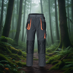 TERRATREND Men's <b>Raincoats</b> Dark Grey/Black/Orange Trousers Size 60 - Product Image 3