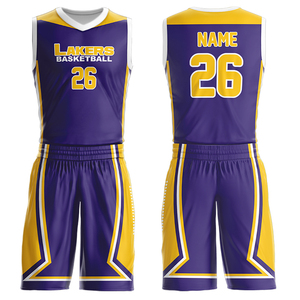 Ensembles d'uniformes de basketball personnalisés unisexes, respirants, grandes tailles, saison estivale, 100% polyester, séchage rapide, antibactériens, sans manches - Product Image 6