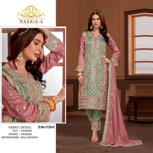 Ropa de mujer saludable y en forma Estilo cultural de las Indias occidentales Comodidad personalizada Patrón único Semipuntada Exclusivo Salwar Kameez - Product Image 3