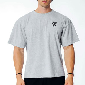 T-shirts amples pour hommes, style streetwear, en tissu respirant et confortable, pour la gym, l'entraînement et le quotidien - Product Image 1
