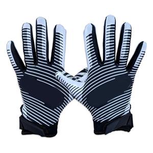 Guantes de Fútbol Americano de Látex Antideslizantes Hechos a Medida, Diseña Tus Propios Guantes Deportivos de Receptor con Logotipo, Impermeables y con Pantalla Táctil - Product Image 6