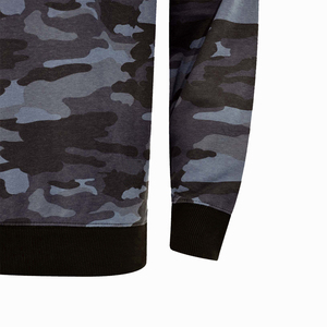 Sweat à col rond 100% coton pour hommes 350 Gsm à manches longues Design imprimé solide Mode Style décontracté Hiver ODM Fourniture - Product Image 3