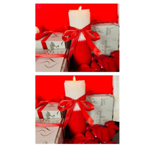 Love Pillar <b>Candle</b> <b>Valentine</b> Day Decorative Wax <b>Candle</b> for Home Decor & Gifting for best Price - Product Image 2