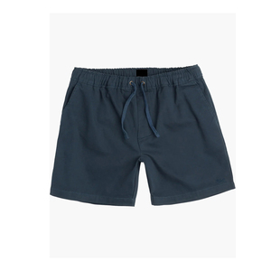 Short cargo noir pour homme, taille élastique, coupe ample, poche utilitaire, été, bas décontracté - Product Image 5