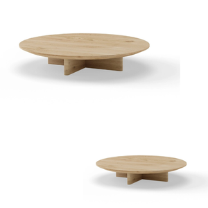 โต๊ะโซฟาทรงกลมแบบเรียบง่ายสำหรับใช้ในบ้านห้องนั่งเล่นกลางแจ้ง - Product Image 4