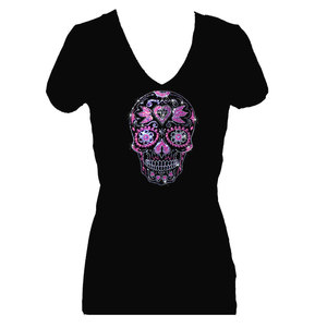 Meilleure vente strass t-shirt femmes 2024 nouvelle mode couleur strass t-shirt femmes tenue décontracté strass t-shirt - Product Image 2