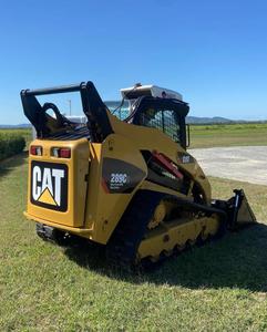 จัดส่งฟรี CAT 289C รถตักล้อยางแบบ Skid Steer ได้รับการรับรอง EPA CE พร้อมกระบอกไฮดรอลิก Eaton มอเตอร์ปั๊มเกียร์บ็อกซ์ เกียร์ PLC - Product Image 4
