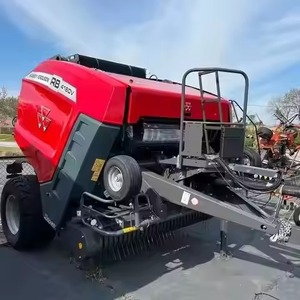 Presse à balles rondes compacte Massey Ferguson haute performance avec boîte de vitesses à pression pour usage agricole, haute productivité, garantie 2 ans - Product Image 4