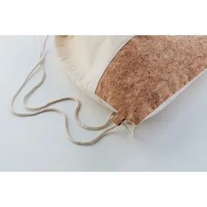 ILLA Borsa Sportiva Sostenibile in Sughero e Cotone con Coulisse, per Merchandising Promozionale - Product Image 2