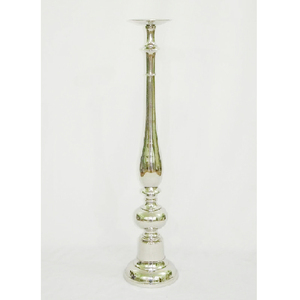 แท่นวางเทียนอลูมิเนียมแบบแข็งสำหรับวางตรงกลางโต๊ะแท่นวางเทียนแฟนซีแบบใหม่ - Product Image 1