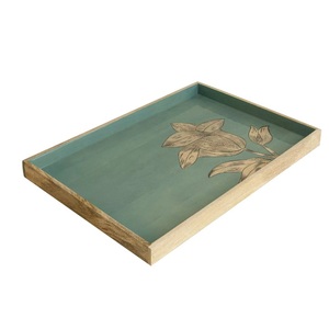 ถาดไม้เสิร์ฟอาหารสำหรับโต๊ะงานแต่งงานงานแฮนด์เมดถาดไม้ - Product Image 2