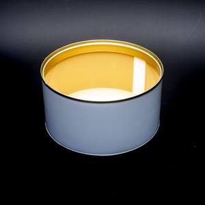 Customizable <b>tinplate</b> cylindrical 155 mm can with total emptying ring, pressure lid and total capacity from 1,1 up to 3,5 lt - Product Image 4