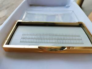 Extensiones de pestañas individuales en forma de V profesionales del fabricante de Viet Nam Suministro de pestañas postizas de Cachemira negra personalizada de primera calidad - Product Image 5