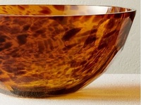 Gevormde luxe decoratieve schildpadmotief melamine saladekom BPA-vrij milieuvriendelijk vaatwasserbestendig handgemaakt cadeauvorm lichtgewicht