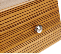 Cajon de voyage Walter durable, instrument de percussion portable en bois de bouleau, avec tête en soie, tambour à main artisanal de première qualité