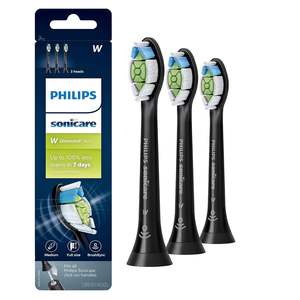 Têtes de brosse à dents Philips Sonicare DiamondClean authentiques, 3 têtes de brosse, noires, HX6063/95 & C3 Premium Plaque authentiques - Product Image 5