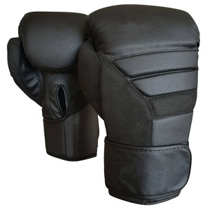 Guantes de boxeo de cuero profesionales unisex de alta calidad para adultos entrenamiento al aire libre logotipo personalizado venta al por mayor gimnasio artes marciales equipo - Product Image 2