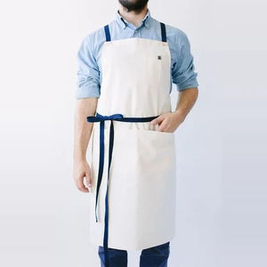 Delantal de cocina por sublimación para mujer, Barista delantal de plástico, delantal impermeable con logotipo personalizado para salón de cocina - Product Image 3