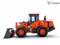 Chargeuse sur pneus d'occasion Doosan DL200 5 roues, certifiée CE EPA EURO 5, moteur diesel, chargeuse frontale, engin de construction coréen d'origine