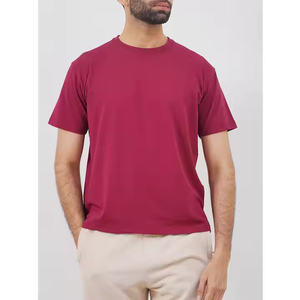 Camisetas de Hombre 100% Algodón, Camiseta Informal de Manga Corta con Cuello Redondo, Antiarrugas y Cómoda - Product Image 1