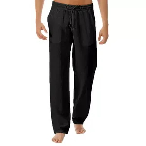 Pantalon homme 100% coton de qualité supérieure 2022 dernière conception vente en gros couleur personnalisée taille Style ODM - Product Image 6