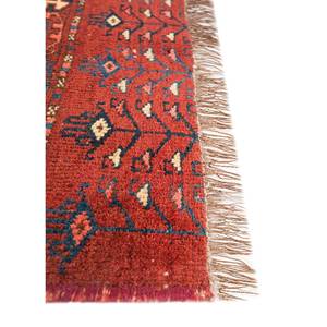 Tapis en laine noués à la main Nuray grande surface 9x12 rectangulaires avec motif géométrique pour entrée de maison style Kilim - Paem-1222 - Product Image 4
