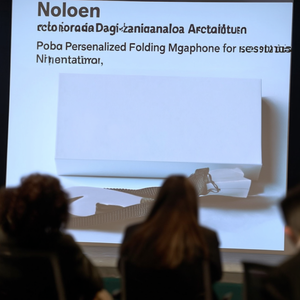 Megafono Pieghevole Personalizzato Noloen per Presentazioni - Product Image 2