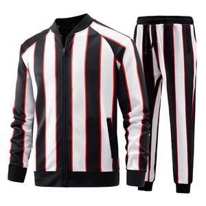 Ropa deportiva de invierno con cremallera completa personalizada entrenamiento correr entrenamiento algodón Regular Fit sudadera Joggers trajes hombres chándal - Product Image 6