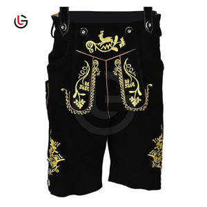 Pantalones cortos bávaros de estilo único Pantalones cortos bávaros de tamaño adulto tradicional Oktoberfest de alta calidad - Product Image 4