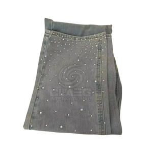 Pantalons en strass pour femmes Offre Spéciale fabriqués en usine en gros fabriqués au Pakistan pantalons en strass pour femmes de meilleure qualité pour les femmes - Product Image 3