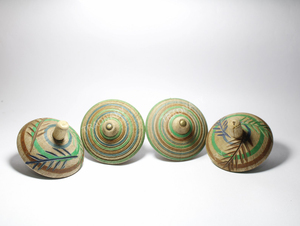 Hot Selling Traditional <b>Wooden</b> Gyroscope Toy Educational Spinning Top Free Sample <b>Games</b> - Product Image 5