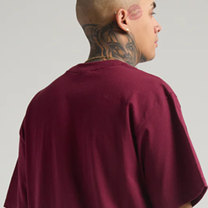 Logo personnalisé T-shirt lourd de haute qualité 100% coton hommes t-shirt 200GSM épais coton surdimensionné blanc t-shirts avec logo - Product Image 3