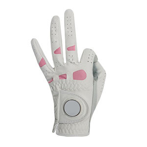 Feel Comfortable <b>Gripping</b> Your <b>Club</b> of Men Hands Winter Wholesale Price Leather Golf Gloves - Product Image 2