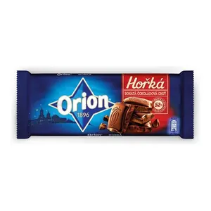 Nestlé Orion tschechische Schokolade mit Erdnüssen, Geleebohnen und Rosinen 180 g
