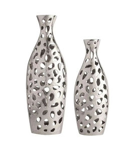 Vase à fleurs moderne en aluminium de style côtier, design perforé en aluminium poli, décoration intérieure, vente en gros directe d'usine, meilleur prix - Product Image 6