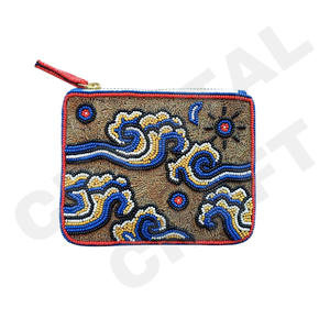 Monedero grande de Howdy, billetera personalizada con cuentas de semillas, hermoso regalo para mamá, diseño de corazones para niñas - Product Image 4