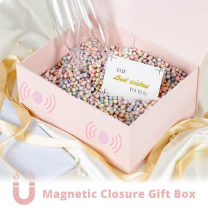 Caja de regalo 9 "X 7" X 4 "con tapa de cierre magnético para embalaje de regalo, Día del Padre, día de la madre, regalos de Navidad y varios - Product Image 6