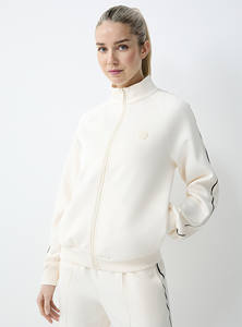 100% algodón para chaqueta de chándal crema transpirable ecológico ropa de calle capucha logotipo frontal largo para otoño primavera invierno Anti-Pilling - Product Image 4