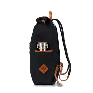 Leather Canvas Luxury <b>Backpack</b> <b>Large</b> Capacity Lightweight Travel School Laptop Rucksack Factory LCBP-0168 - Product Image 4