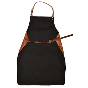 Style High Quality Adult Size Adjustable Fashion Cross Back <b>Apron</b> With Pockets LPN-0069 - Product Image 6